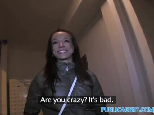 Skinny Anal Slut Fucked by PublicAgent