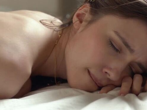 Horny Mila Azul Masturbates on the Bed
