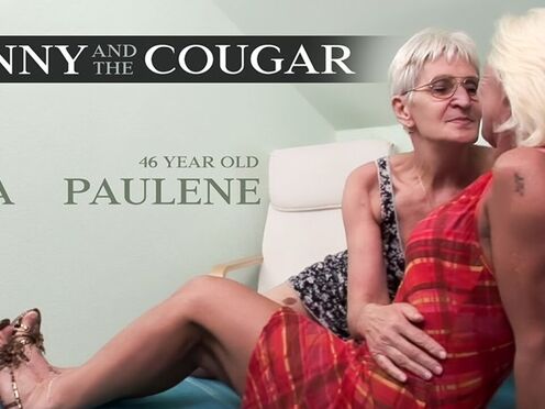 Old Woman & Mommy Group Sex: Myra & Paulene's Wet Cunts