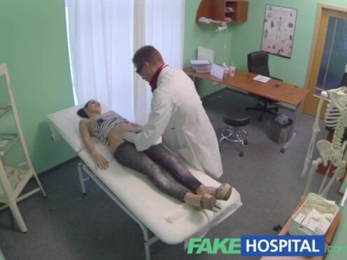 Intense Pleasure in the Doc's Office