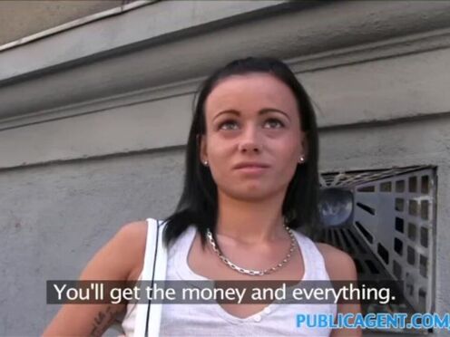 Cash for Tiny Boobs Brunette