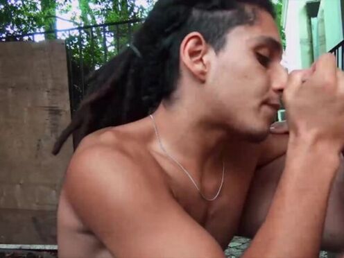 Public Raw Prick for Latina Dude
