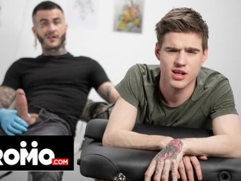 Intense Ass Fucking Pounding Between Tattooed Hunks
