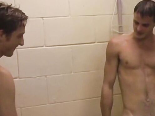 BadBoysBootCamp: Mutual Jerk Off In Campsite Showers With Chad Mason & Max Ham
