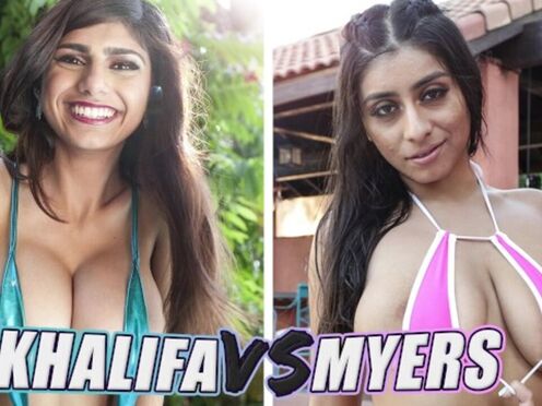 Mia Khalifa vs Violet Myers: Epic Showdown!