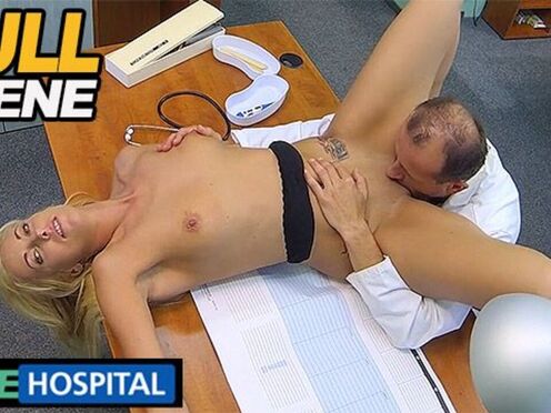 Steamy Encounter with Doc's Blonde Wifey
