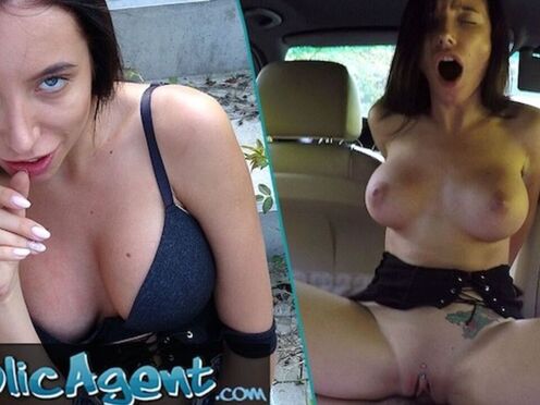 Orgasmic Car Ride for Hot Tourist