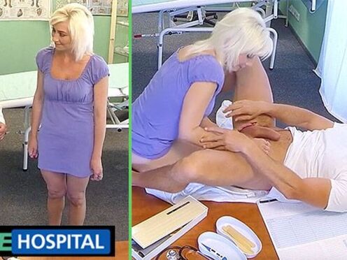 Real Female Hungry for Meat - Fake Hospital