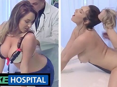 Big Boobs Brit Fucks Doc in Czech Hospital