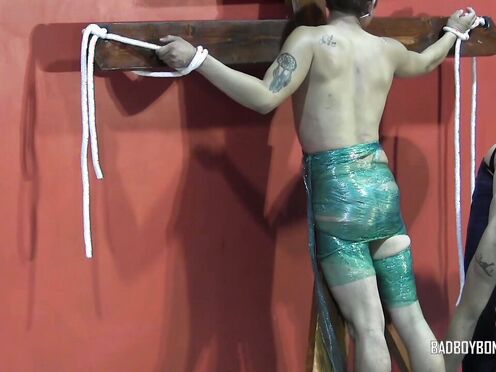 BadBoyBondage: Defiant Tye Faces The Flogger Whiskey In A Power Play Showdown