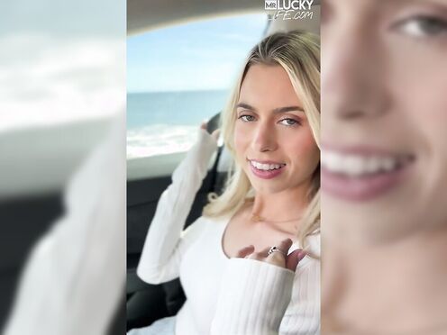 Sexy Malibu Beach Date with Blonde Jill Kassidy