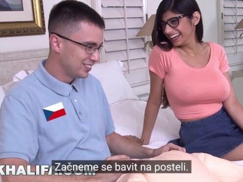 Sultry Arab Star Teaches Virgin the Art of Lesbian Lovemaking