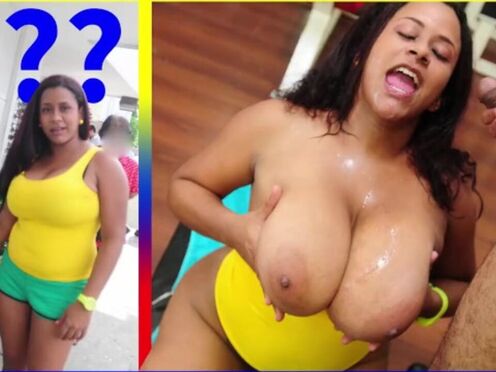 Titty Carolina's Colombian Big Ass Pounded Hard