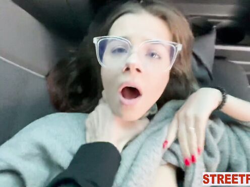 STREETFUCK Mia Mi Street Casting Fuck for Money
