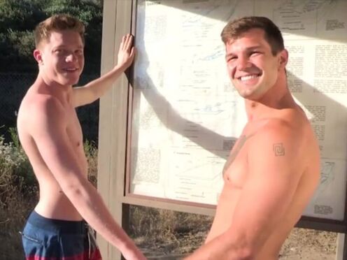 Sexy Bareback Action with Brysen & Barron