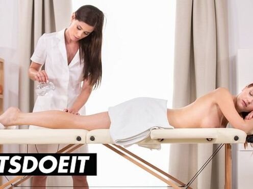 Sapphic Massage Seduction Ends in Ecstasy
