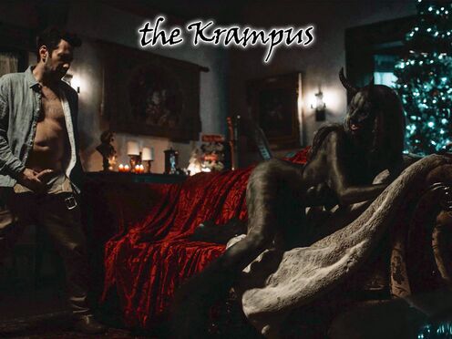 At midnight the Krampus visits me again