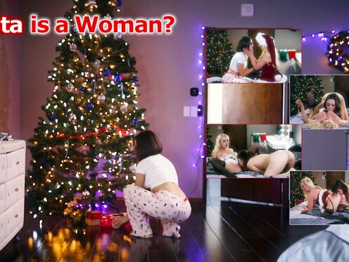 So Santa is a female & a horny lesbian?