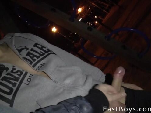 Public Handjob in Prague