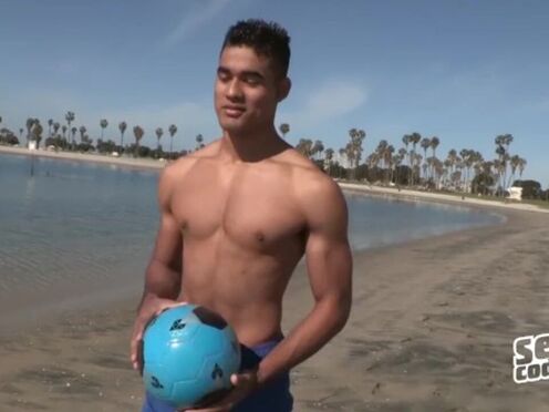 Solo Pleasure: Mario's Huge Cock Stroke