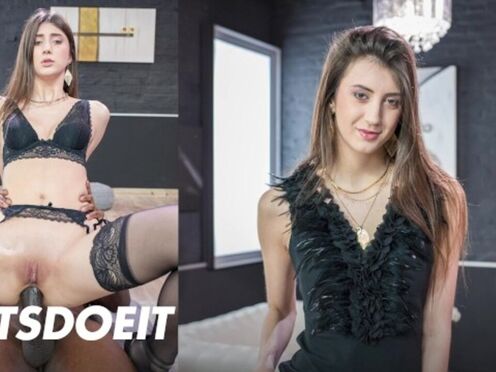 BBC Stretches Lina Luxa's Tight Butthole - HER LIMIT