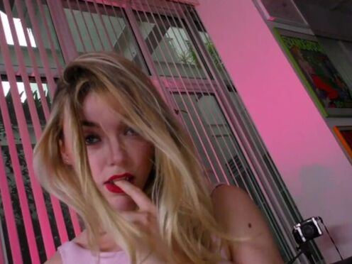 Anny Aurora Gives Handjob