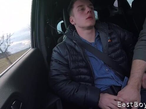 Handjob in the car - Victor Schumann