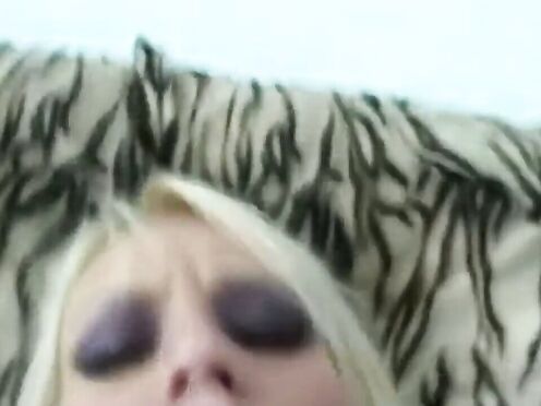 Horny big boobed tart is rammed up her booty