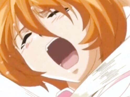 Sexually frustrated anime teen