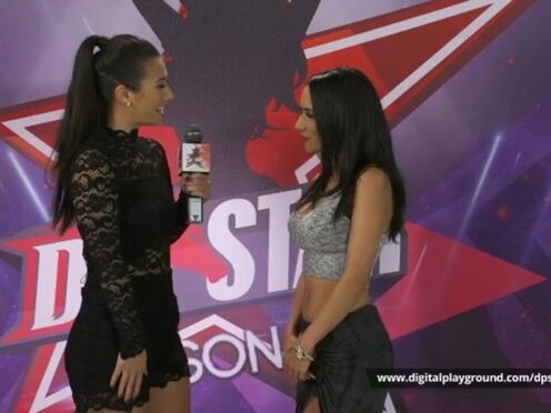 Tia Cyrus Double Penetration Delight