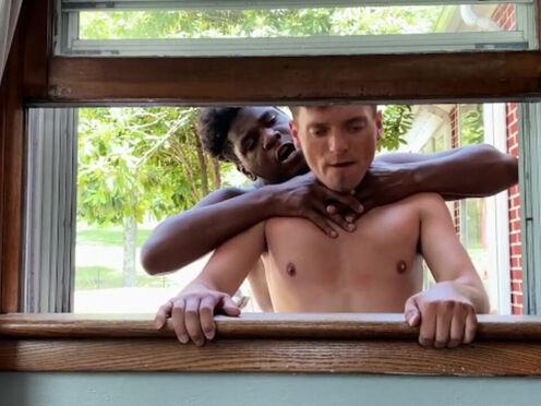 Voyeur's Delight: Bruno Spies on Ty's Hot Show
