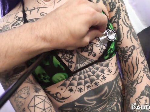 Banging Inked Awlivv Till She Relieves Signs Of Horniness