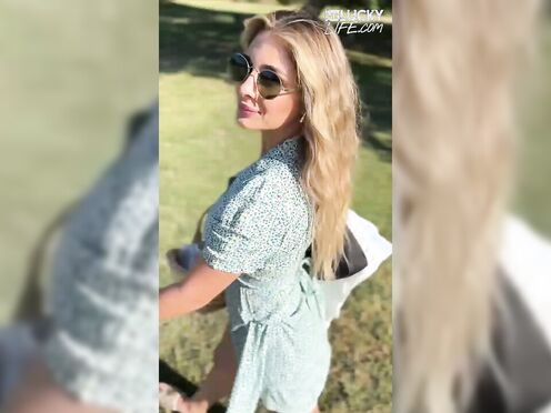 Picnic In Paradise With Big Breasted Blondie Tru Kait