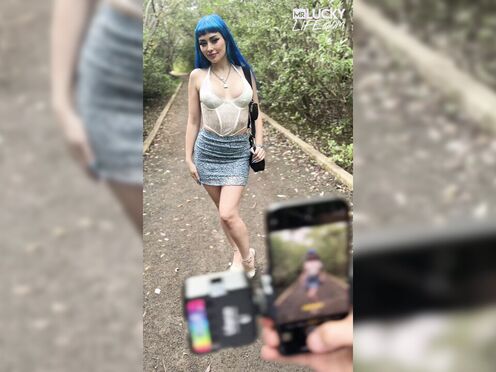 Jewelz Blu Is A WILD Female When You Bring Her Outdoors