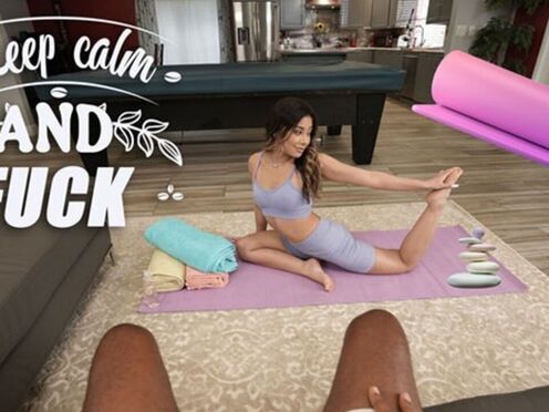 Yoga Stretching Leads to Xxlayna Marie's Desires