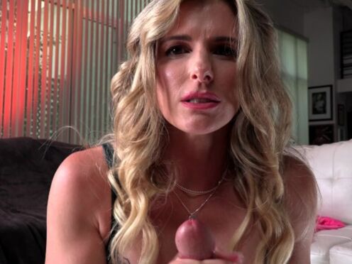 Cory Chase dominates her stepson