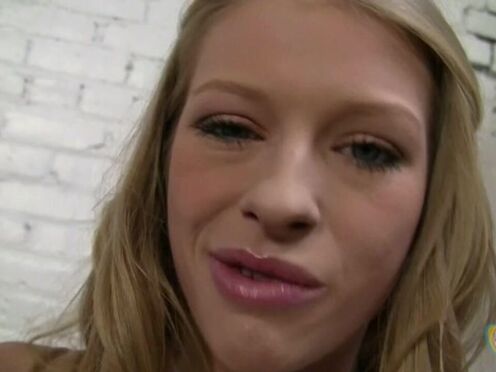 Avril Hall gets jizz after a sexy POV hand job!