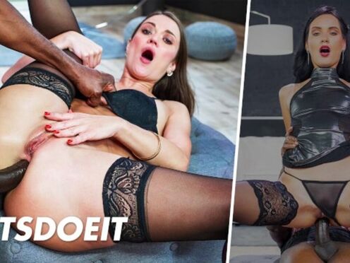Assfucking Brunette Ecstasy: HER LIMIT
