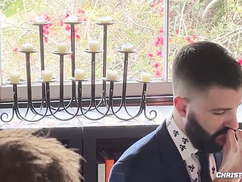 ChristianWilde: Nick Charms Faces Lust During His Unholy Confession With Christi