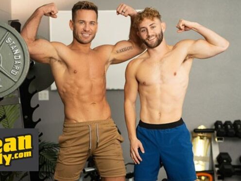 Horny Gym Instructor Seduces Adorable Bottom