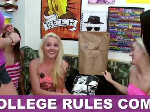 University Room Delight: Teen Sluts Get Frat Boy Action