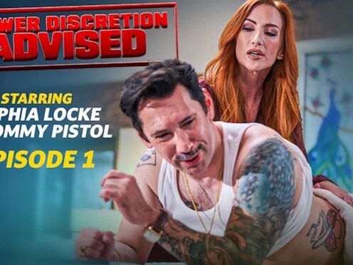 Redhead Sophia Locke's Rubdown Shifts to Intense Vaginal Hammering