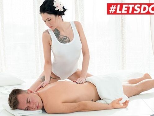 LETSDOEIT - Brunette Massage Chick Gets Banged Hard By Her Client