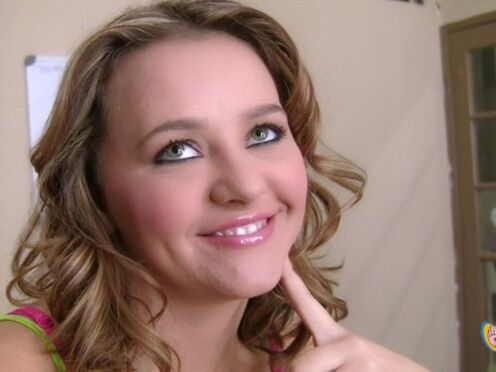 Alisa Ford, a petite Russian blonde teen, edges & teases on camera for a thick facial load!