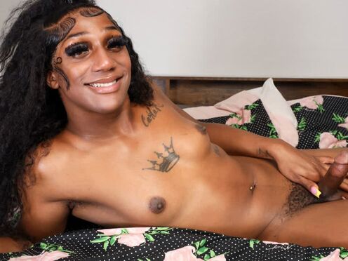 BLACK TGIRLS - The Japanese Kitten Unleashed