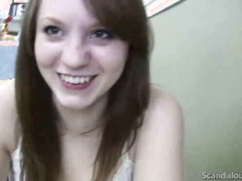 Toilet bitch sucking dick