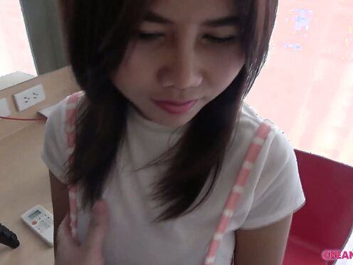 Big Titted Asian Chick Fucks Her Teen Tight Snatch