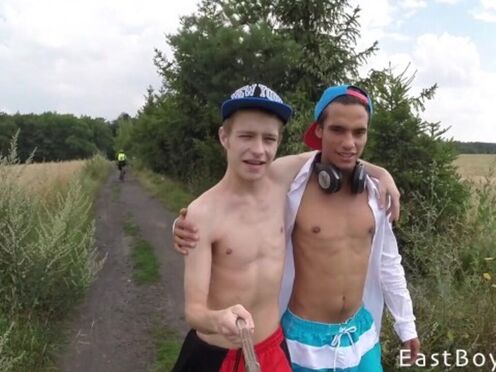 Charming Twinks Enjoying a Adventure Holidays