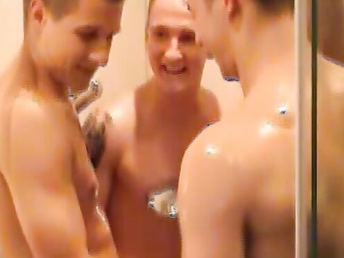 Sucking his hard meat before I get my tight butt banged hard