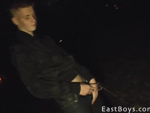Night Handjob & Pissing - Michael Berry